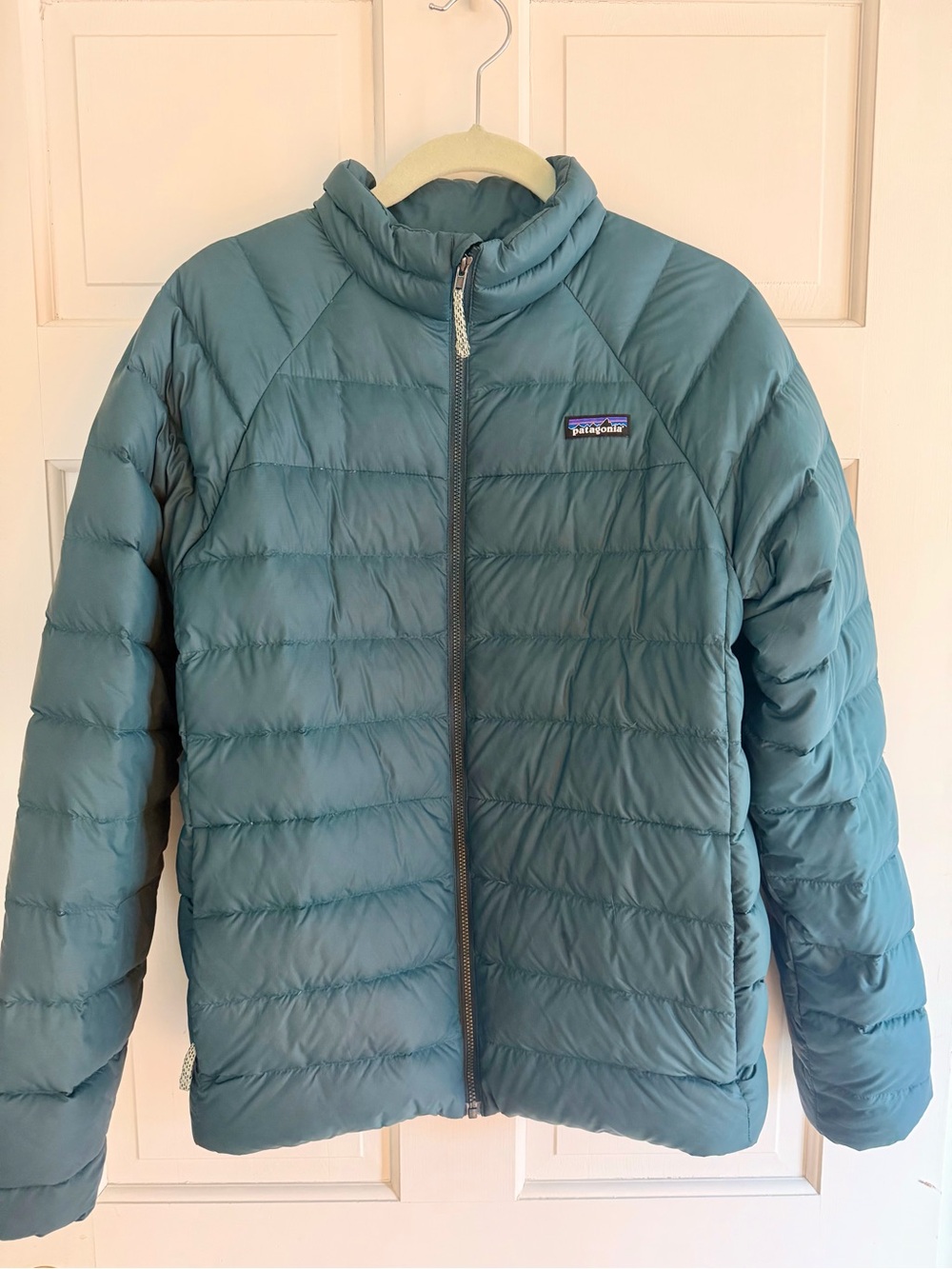 Patagonia “down sweater jacket” -  Boys XXL (16-18) Dark Green